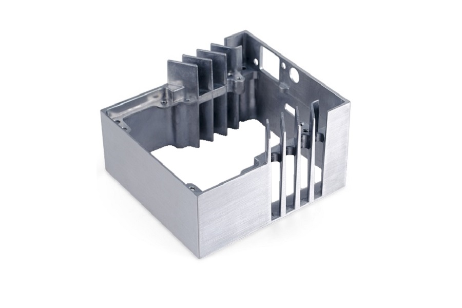 Aluminium die casted casting heat sink production in vietnam, adc10-900x600